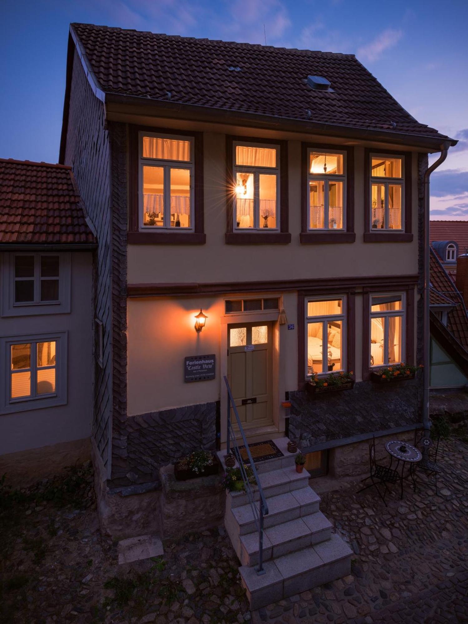 Ferienhaus Castle View Кведлинбург Екстериор снимка