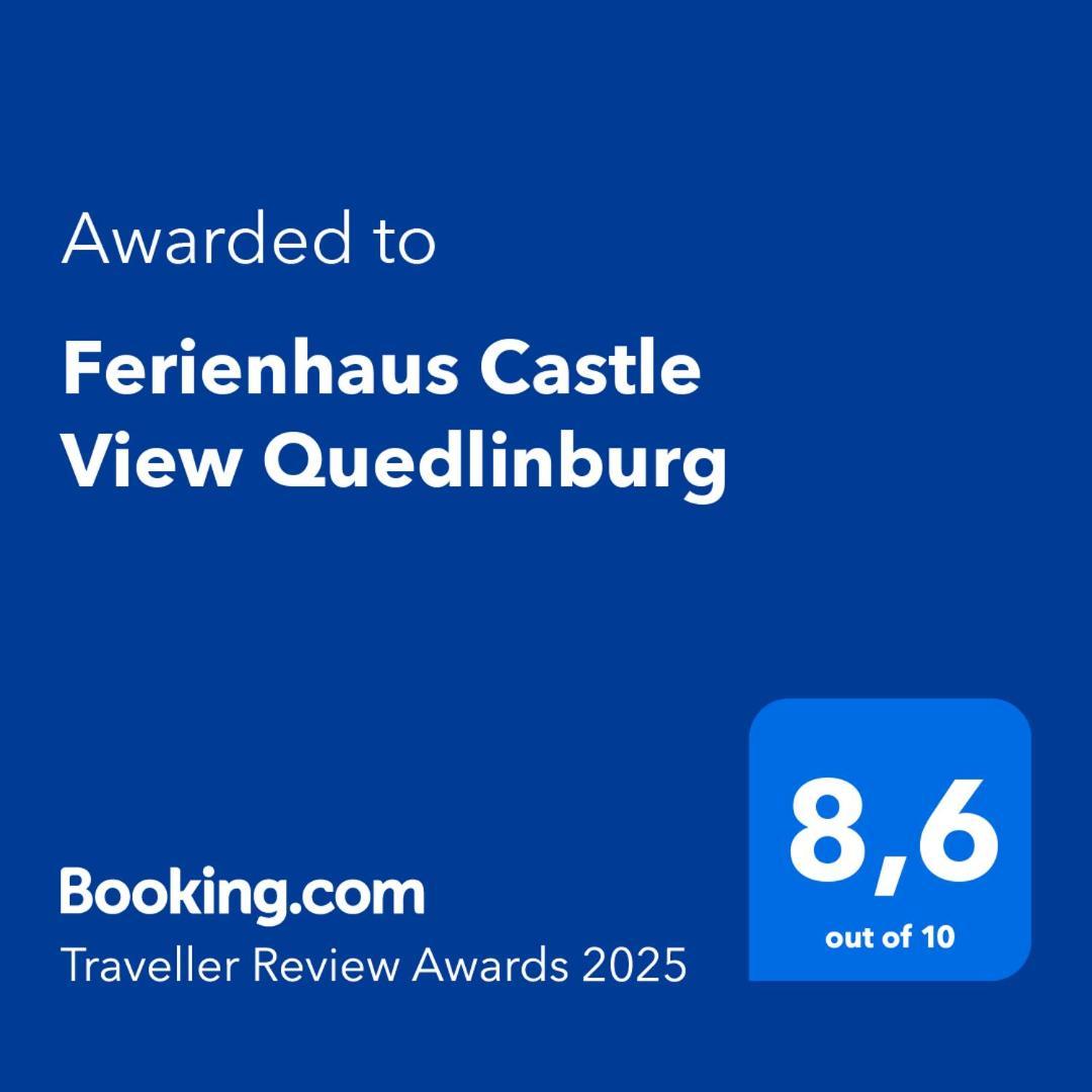 Ferienhaus Castle View Кведлинбург Екстериор снимка